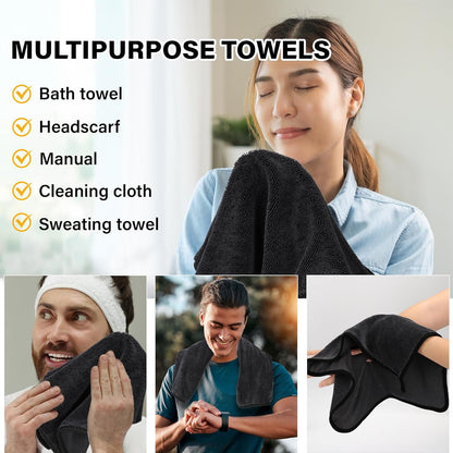 Cleaning Wipes Cloths,5pcs Cleaning Drying Towels,Shower Doors Drying Towels,12 * 10” Streak Free Glass Window Car Mirror Super Absorben Microfiber Cleaning Cloths Cleaner(5pcs grey12*10”)