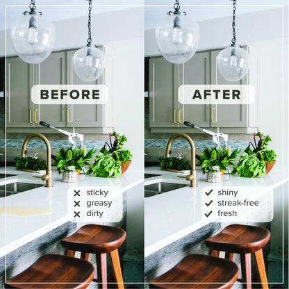 Tillbrook Cleaning Vinegar - Extra Strength 6% Acidity Vinegar for Cleaning Purpose - 32 oz Fresh Lemon Concentrated Cleaning Vinegar for Home, Kitchen, Floors & More - Safe, All-Natural & Non-Toxic