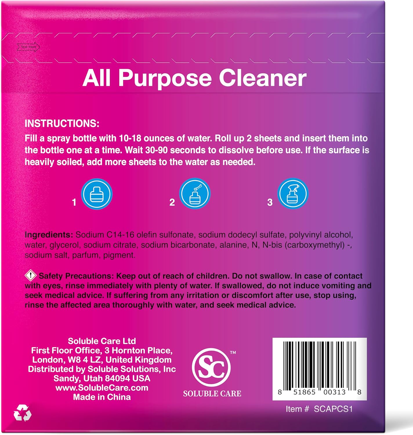 Dissolvable Toilet Bowl Cleaner Sheets (No Bottles, Easy Clean, Quick-Dissolving, Mess-Free, Septic-Safe Cleaning for Home & Office) - 40 Sheets, Pine Scent