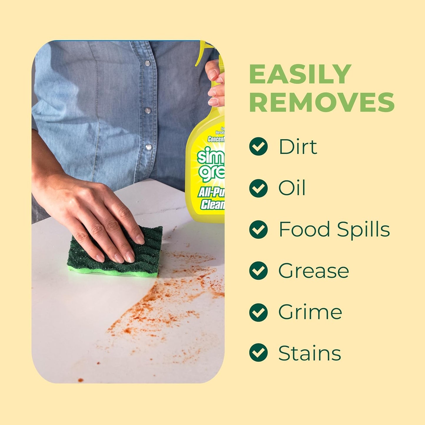 Simple Green AllPurpose Cleaner, 32 Fl Oz (Pack of 3), Original