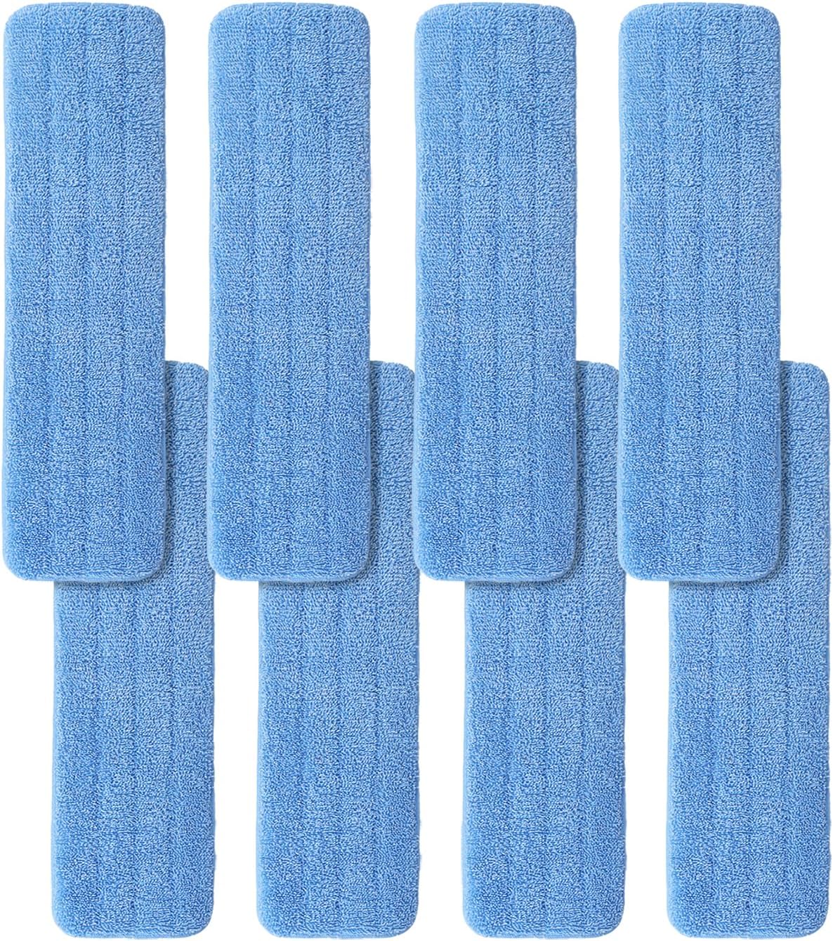 36" Microfiber Pad for Rubbermaid Commercial 36 Inch Mop Head - 6 Pack Replacement Wet & Dry Commercial Reusable Cleaning Mop Refills Fit for Any Microfiber Flat Mop System 36"