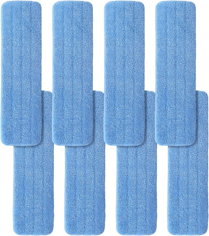 36" Microfiber Pad for Rubbermaid Commercial 36 Inch Mop Head - 6 Pack Replacement Wet & Dry Commercial Reusable Cleaning Mop Refills Fit for Any Microfiber Flat Mop System 36"