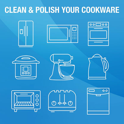 MiracleWipes for Microwaves and Cooktops, Easily Removes Food and Grime Buildup, Safe and Convenient Stove Top Cleaner, Great for Home and Kitchen Use - 60 Count