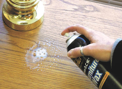 Fuller Brush Lemon D.C.W. Furniture Wax – 18 oz 3-in-1 Spray to Dust, Clean & Polish – Multi-Surface Use on Wood, Leather, Vinyl, Tile & More (Pack of 1)