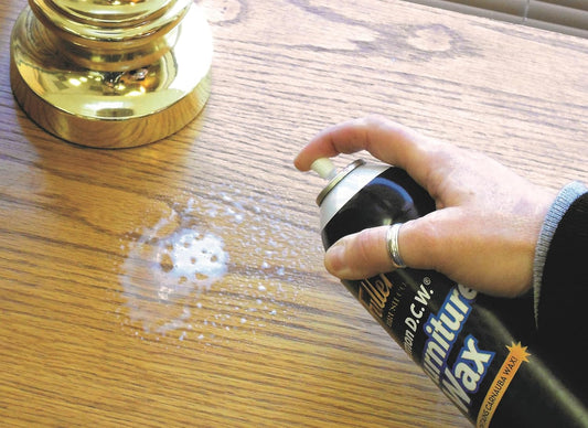 Fuller Brush Lemon D.C.W. Furniture Wax – 18 oz 3-in-1 Spray to Dust, Clean & Polish – Multi-Surface Use on Wood, Leather, Vinyl, Tile & More (Pack of 1)
