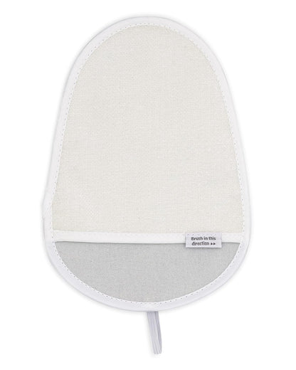 Full Circle Loads of Fun Anti-Static & Lint Removing Mitt – Portable Double Sided Recycled Mitt Eliminates Static - Removes Lint and Pet Hair from Clothes & Furniture, White