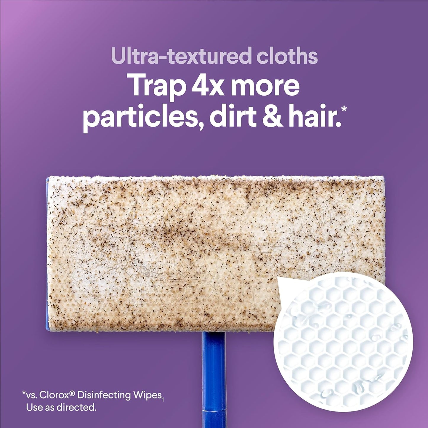 Clorox Scentiva Disinfecting Mopping Cloths, Lavender and Jasmine, 12 Wet Refills (Pack May Vary)