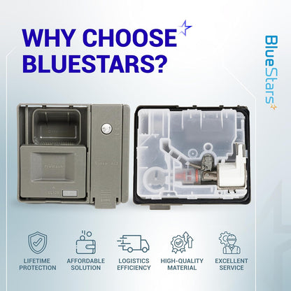 [Upgraded] BlueStars W10861000 Dishwasher Detergent Dispenser - Compatible with Whirlpool Kitchenaid Dishwasher Rinse Aid Dispenser WDT730PAHZ0 - Replaces W10620296 W10620298 W10620297 PS11731570
