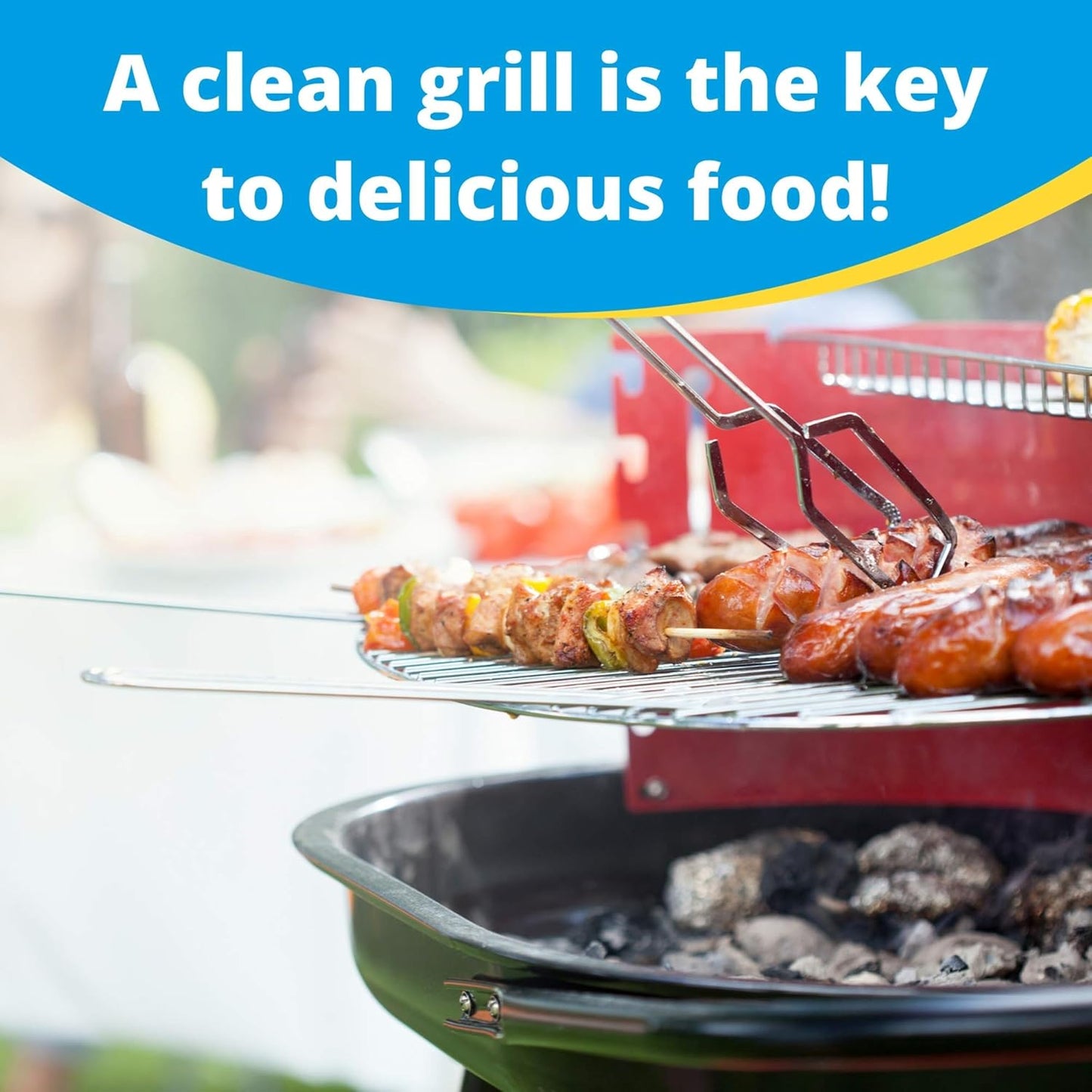 Carbona Oven Rack & Grill Cleaner Kit, Includes Bag & Gloves, Eliminates Thick Grease, Grime & Baked-On Food, Unscented Formula