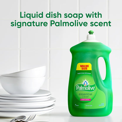 Palmolive Dishwashing Liquid Dish Soap Refill, Essential Clean, Original - 90 fluid ounce