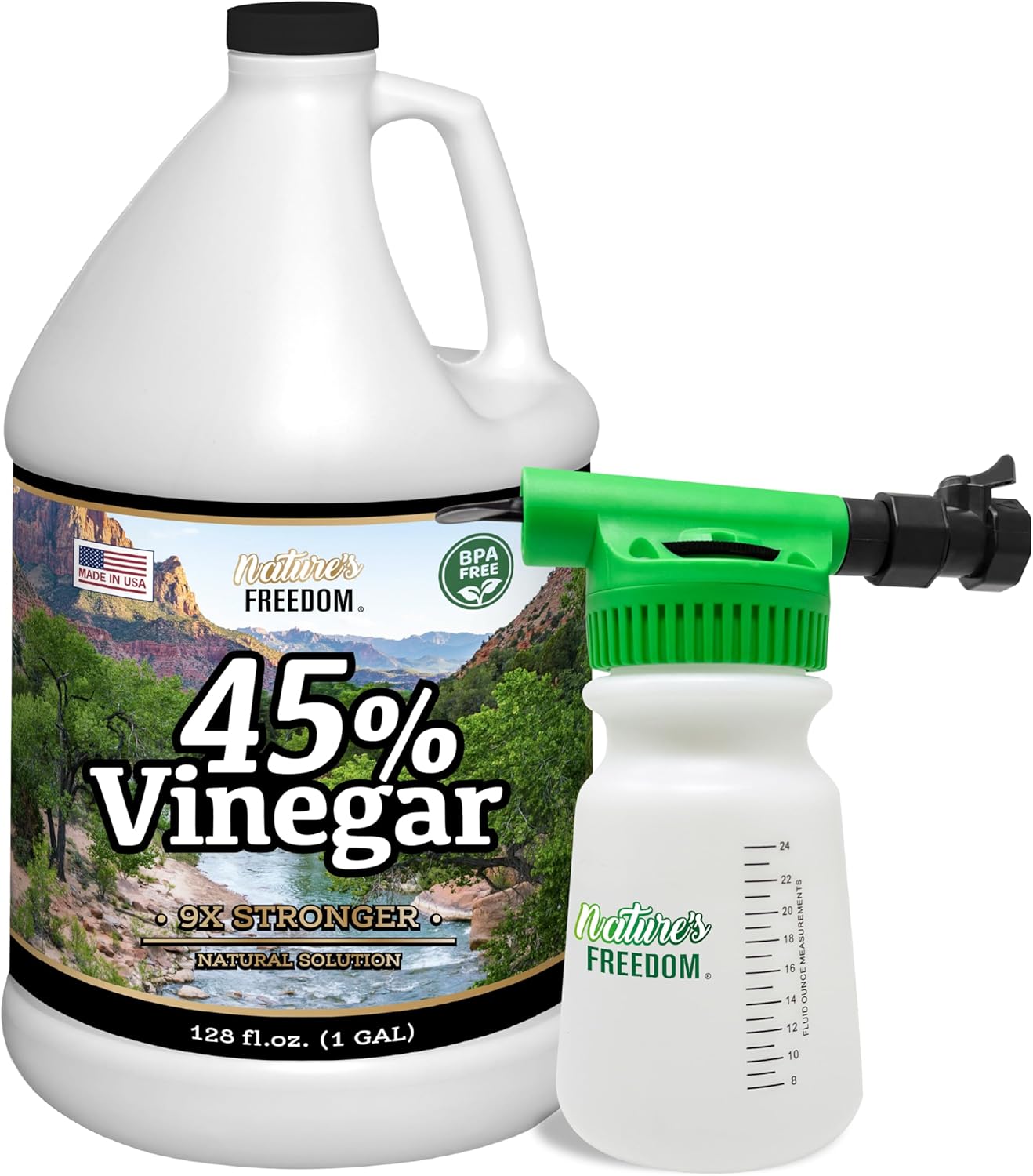 Nature's Freedom 45% Vinegar (2 Gallon)