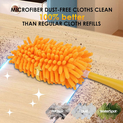 Redones Dusters for Swiffer - Reusable Duster Refill Compatible with Swiffer Hand Duster, 360 Heavy Duty Dusters Refills 4 Pack(Handle is Not Included)
