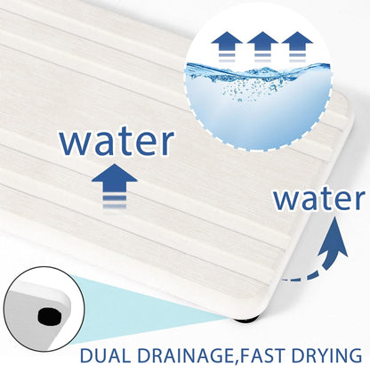 3PCS Water Absorbing Stone Tray, Fast Drying Stone Sink Tray, Stones Soap Trays, Water Absorbent Diatomite Trays, Diatomite Coasters for Kitchen Sink Bathroom Counter, Hand Soap Dish & Holders