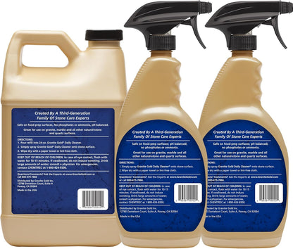 Granite Gold Daily Cleaner for Granite, Marble & Other Natural Stone & Quartz Surfaces, 32 Ounces