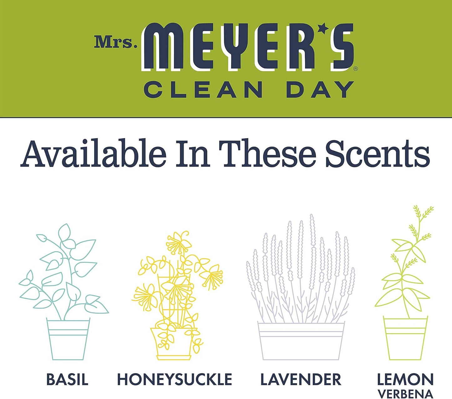 MRS. MEYER'S CLEAN DAY Tub and Tile Cleaner, Lemon Verbena 33 Fluid Ounce