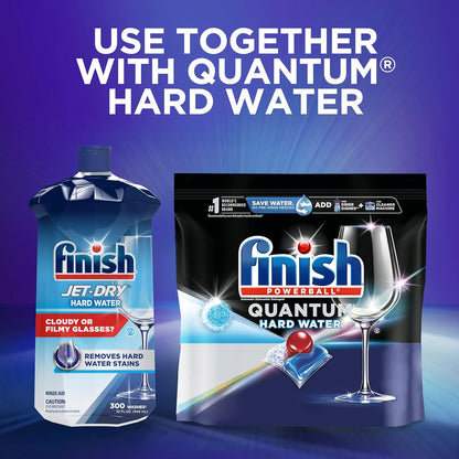 Finish Jet-Dry Rinse Agent - Liquid Hardwater Protection 32oz