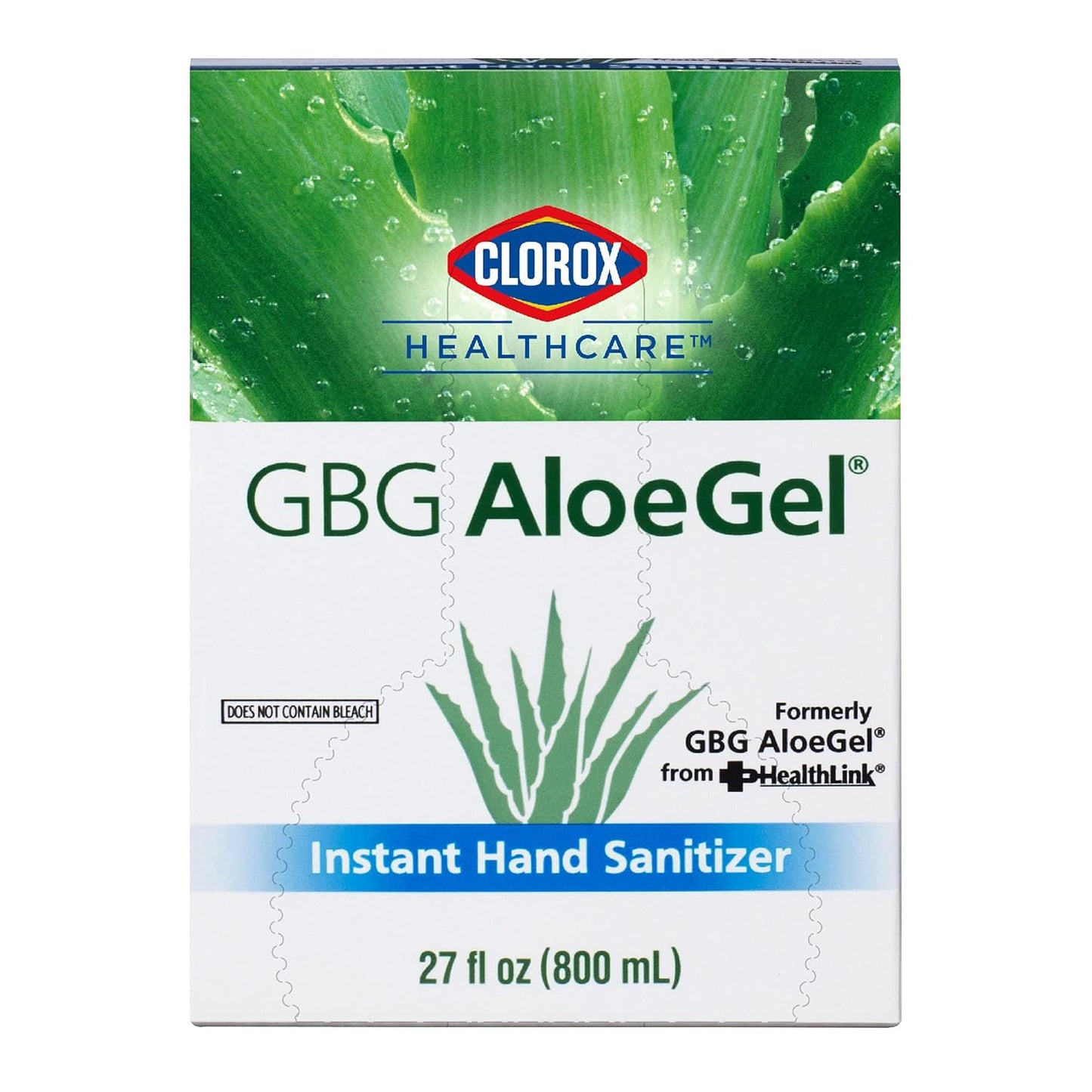 Clorox Healthcare GBG AloeGel Hand Sanitizer Wipes, Bleach-Free Sanitizing Wipes for Hands with 71% Ethyl Alcohol and Aloe - FDA Registered, Resealable Travel Pouch, 20 Count