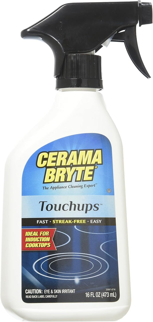 (2 Pack) Cerama Bryte Touchups Ceramic Cooktop Cleaner Trigger Spray, 16 oz. Each