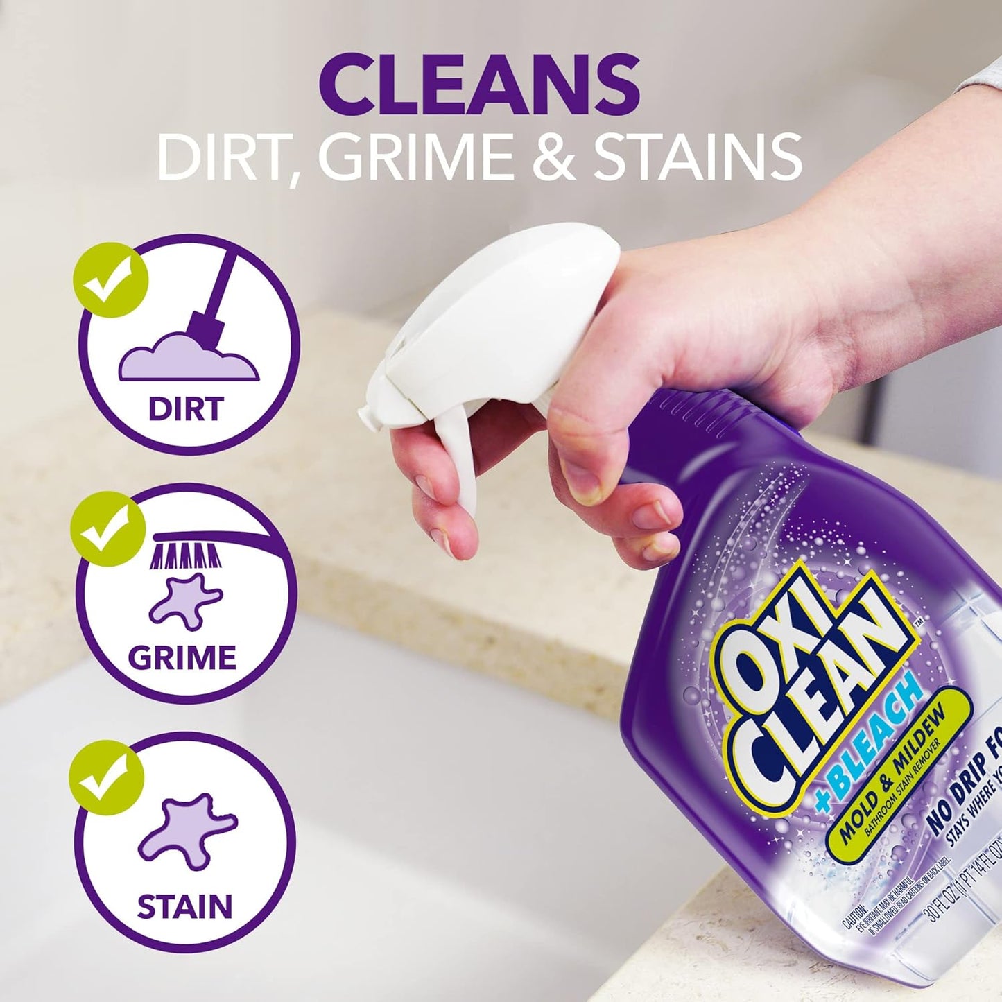 Church & Dwight 54751 30 oz. Kaboom Stain Buster Mold & Mildew Stain Remover