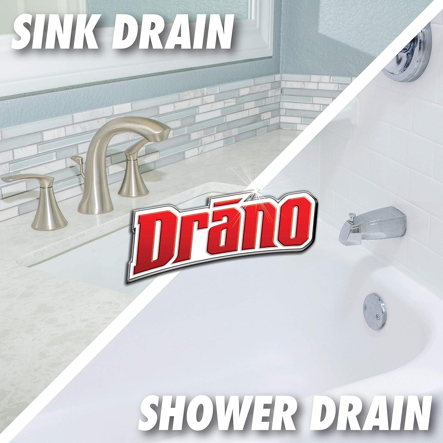 Drano Liquid Clog Remover, Regular Formula - 32 oz - 2 pk