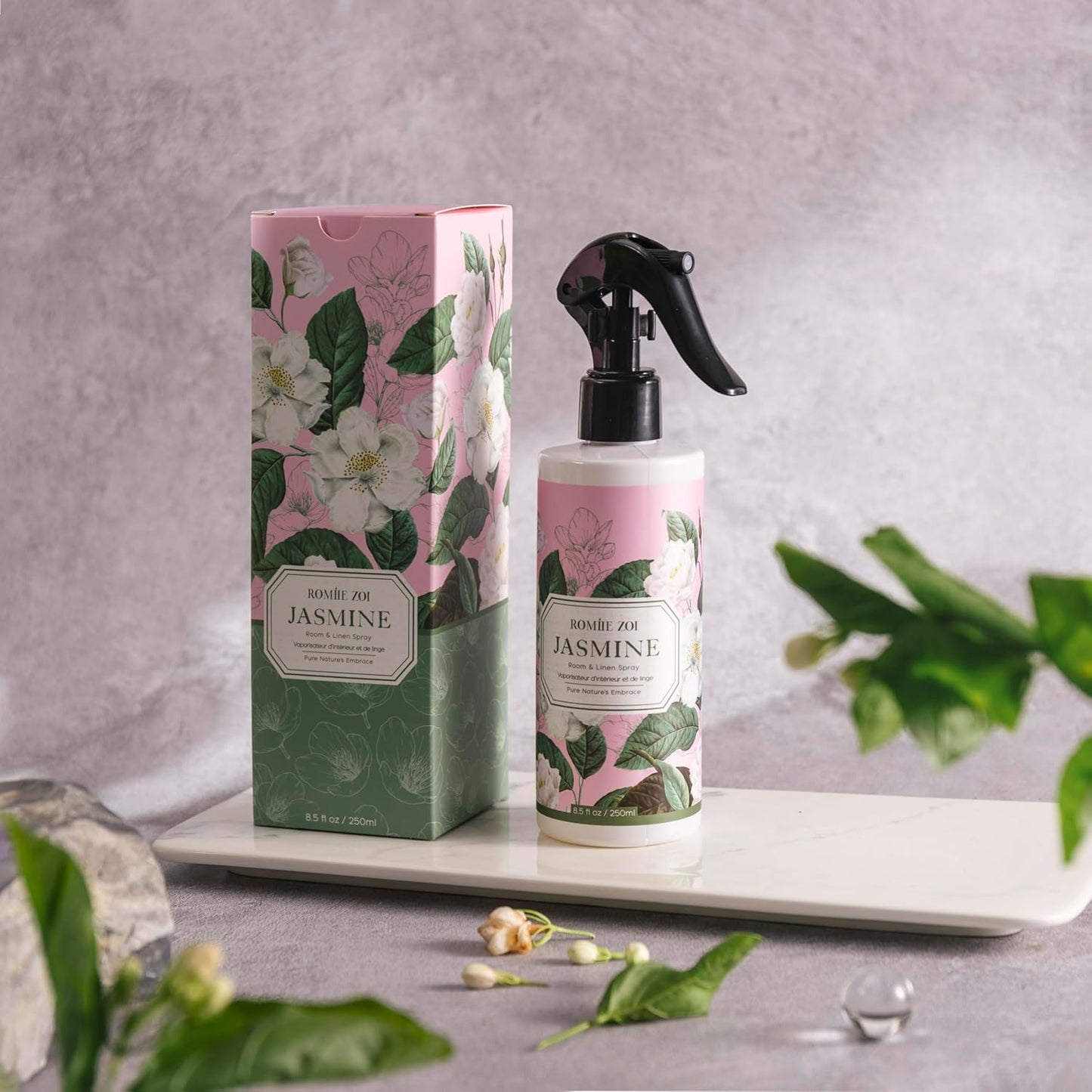 ROMIIE ZOI Room Spray Lemon, Air Freshener Spray Made with Natural Plant Extract, Scented Room Spray for Home Fragrance Fabric Spray Freshener 8.5 FL OZ