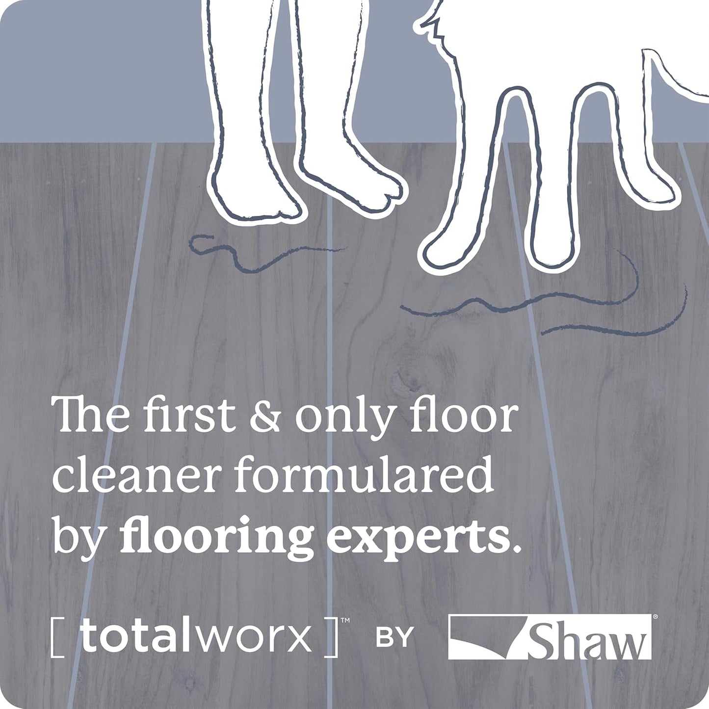 Shaw Floors Hard Surface Cleaner- 128 Fl Oz - Refill for Spray Mops and Spray Bottles - Ideal for Hardwood, Vinyl, Ceramic, Glass, Countertops, and MORE | Makes 4 (32oz) bottles