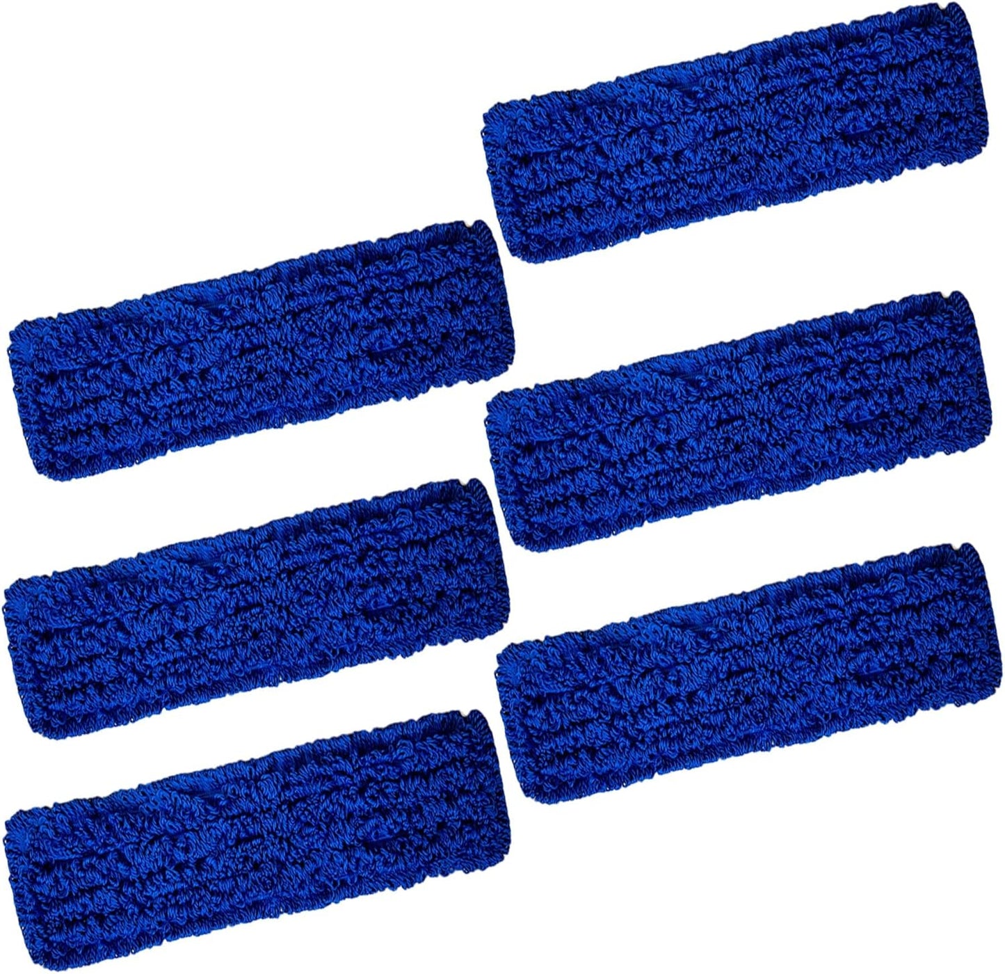 Kleen Handler 24 inch Microfiber Dust Mop | Medium Washable Commercial Mop Head Replacement, Pack of 3