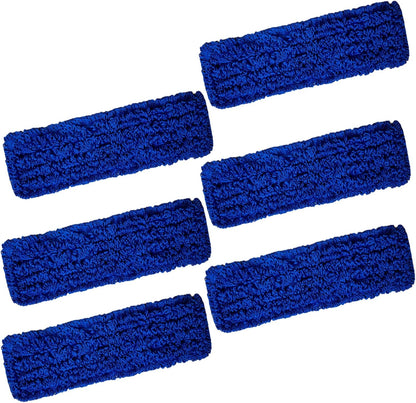 Kleen Handler 24 inch Microfiber Dust Mop | Medium Washable Commercial Mop Head Replacement, Pack of 3