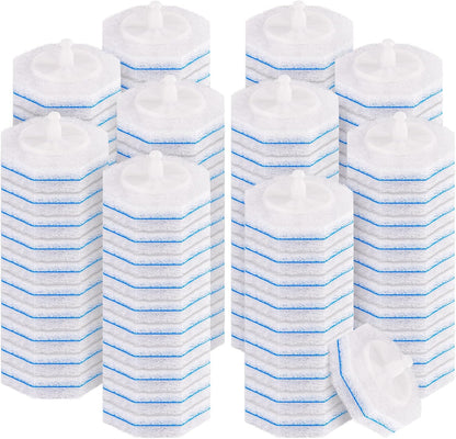 50 Count Toilet Wand Refills for Clorox, Compatible with Most Disposable Toilet Brush for Bathroom Cleaning