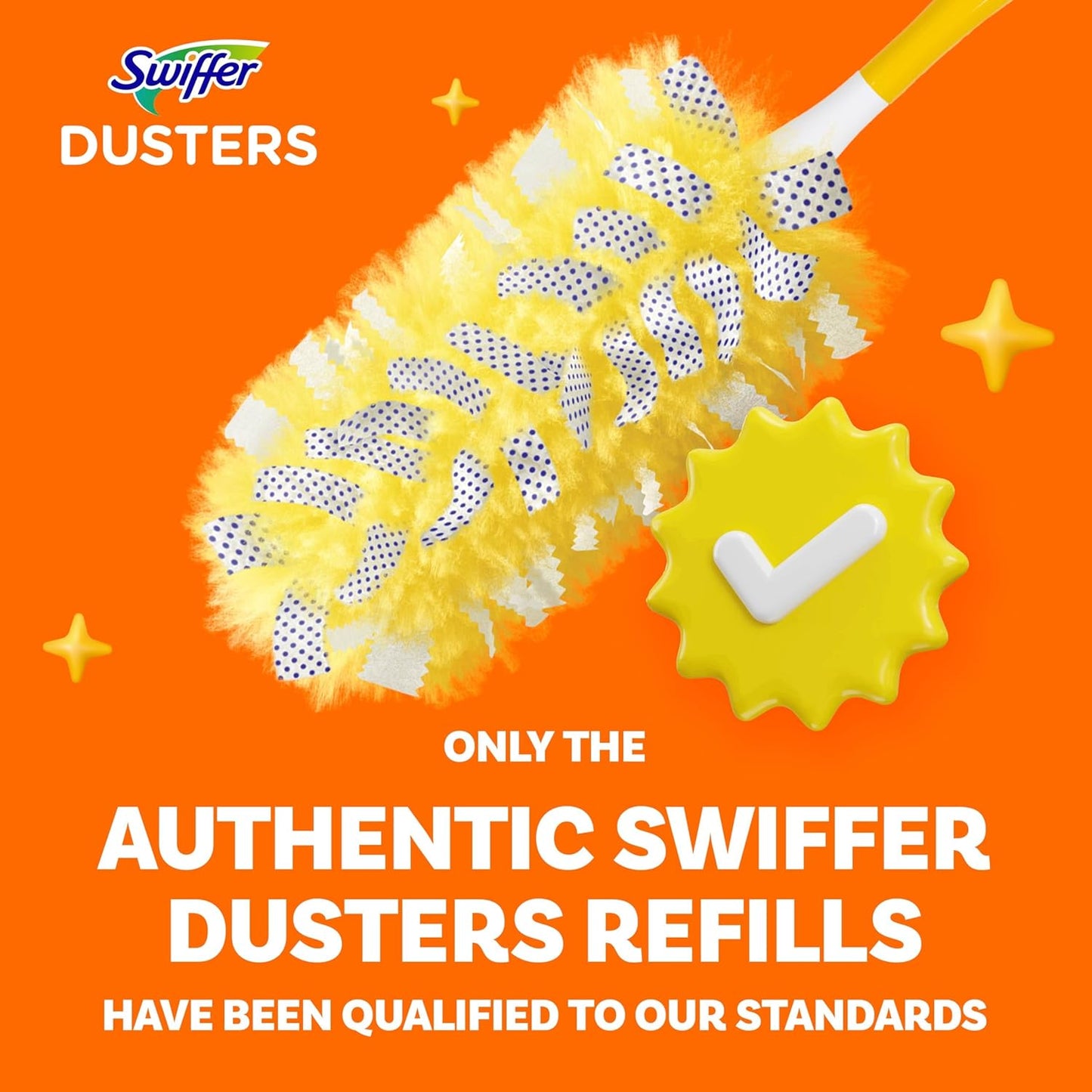 Swiffer Dusters Heavy Duty, Multi-Surface Duster Refills for Cleaning, Lavender, 6 Count