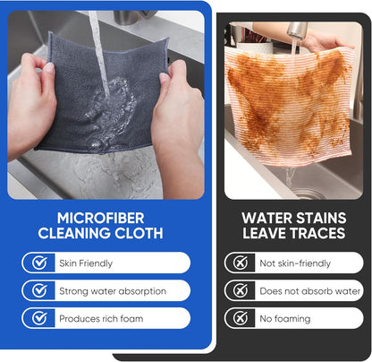 Forggon12 Pcs New Upgrade 3-Layer Metal Dish Cloth, No Scratches and No Odor, Multipurpose Wire Dishwashing Rag for Wet and Dry, Kitchen Cleaning DishRags,Sinks,Dishes,Stove Top, Dimensions(7.08X8.86)