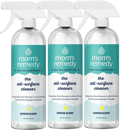 MOMREMEDY Hydrogen Peroxide All Purpose Cleaning Spray | Multipurpose Home Cleaner | Fabric and Laundry Stain Remover | All Surface Kitchen and Bathroom | Non Toxic