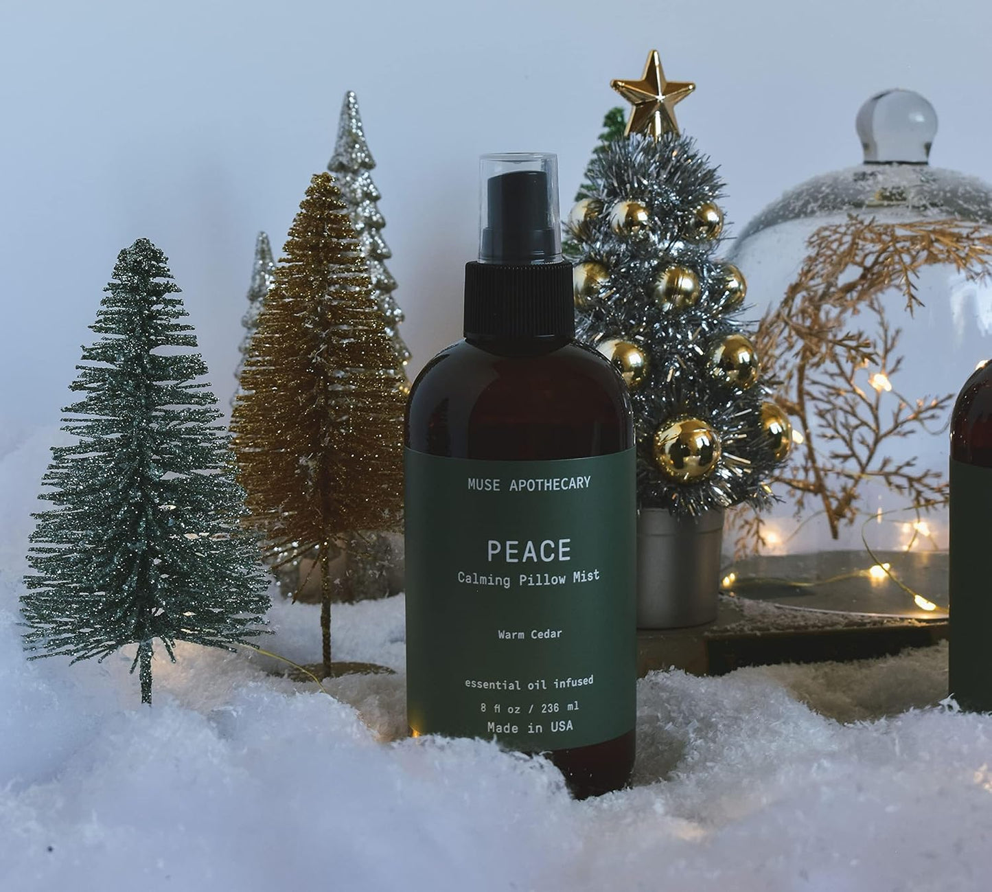 Muse Apothecary Linen Ritual - Aromatic, Soothing, and Relaxing Linen Spray for Bedding, Laundry and Fabric Spray Freshener - Infused with Aromatherapy Essential Oils - Lavender Serenity