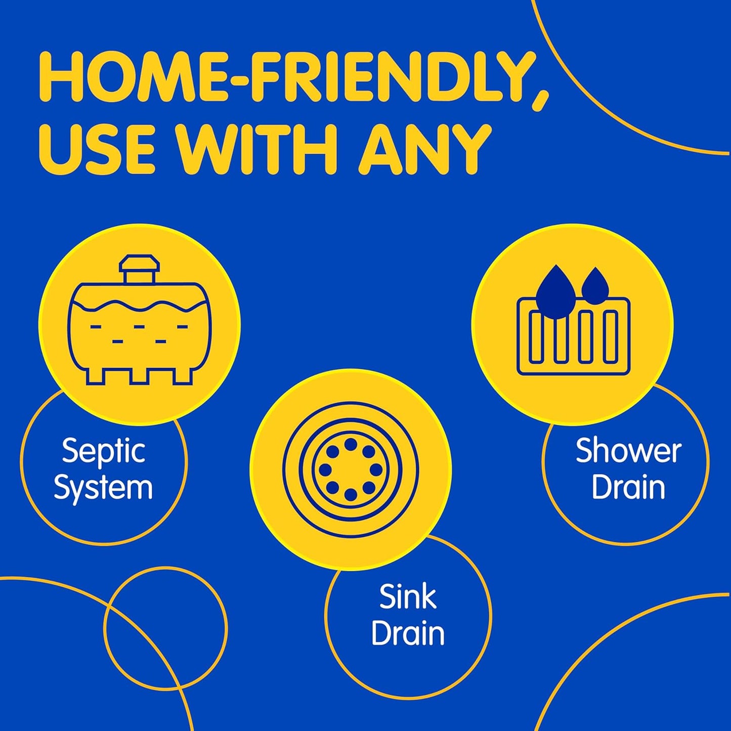 Plink Fizzy Drain Cleaner and Freshener, Prevents Drain Clogs and Buildup, Removes Odors from Bathroom and Kitchen Sinks, Septic-Friendly, Made in the USA, Lemon Scent, 18 Tablets