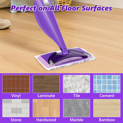 Disposable Mop Pads Refills for Swiffer WetJet Spray Mop - Wet Jet Refill Pads for All Purpose Multi Surface Hardwood Floor Cleaning - Thickened and Super Absorbent - 30 Count