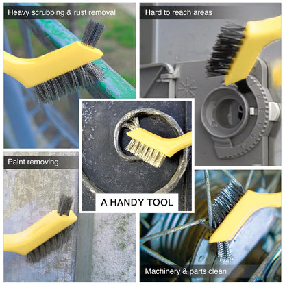 Wire Brush Steel Rust Removal