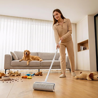Extra Sticky Lint Roller for Pet Hair, 600 Sheets with 2 Reinforced Handles, Heavy Duty Lint Roller for Clothes, Couch, Furniture & Car