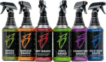 Boat Bling VS-0032 Vinyl Sauce Premium Vinyl and Leather Cleaner, 32 Oz., for Boats, RVs, Powersport Vehicles and More