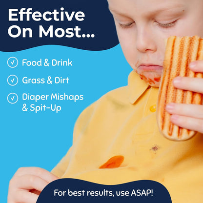 Miss Mouth's Messy Eater Stain Treater Spray - 4oz 2 Pack Stain Remover - Newborn & Baby Essentials - No Dry Cleaning Food, Grease, Coffee Off Laundry, Underwear, Fabric