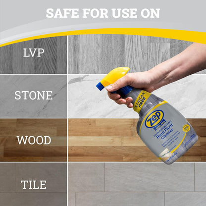 Zep Home Pro Odor Eliminating Hard Floor Cleaner 32oz (Pack of 1) R61206 - Remove dirt, odors, and grime from hardfloors with our quick-drying and streak-free formula