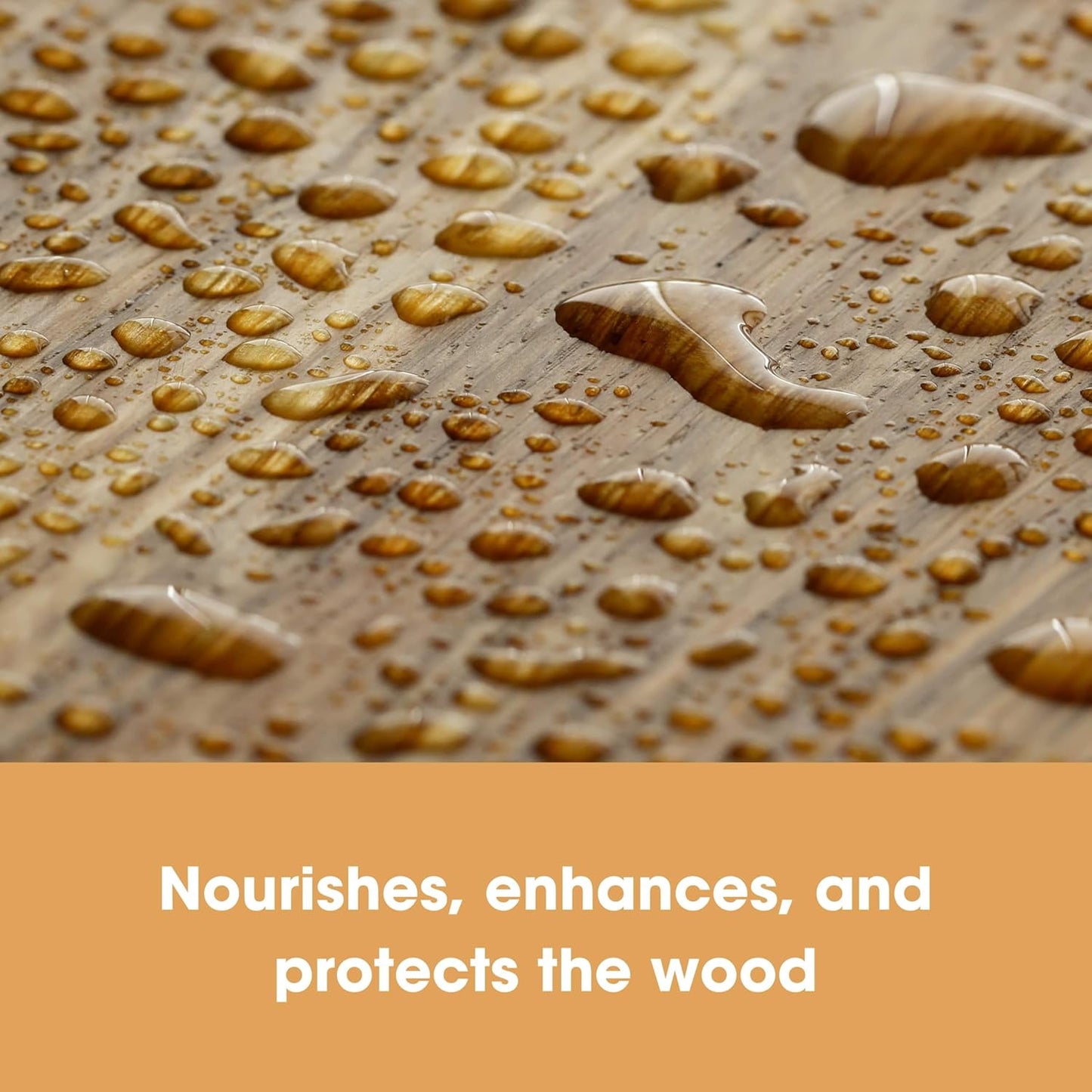 Furniture Clinic Wood Wax & Polish – Natural Beeswax & Orange Oil Wood Conditioner – Restores Shine to Furniture, Tables & Kitchen Cabinets – Safe for All Finished & Unfinished Wood – 8.5oz