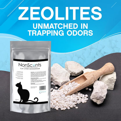 NonScents Odor Control Cat Litter Deodorizer - Professional Strength Odor Neutralizer, 16oz