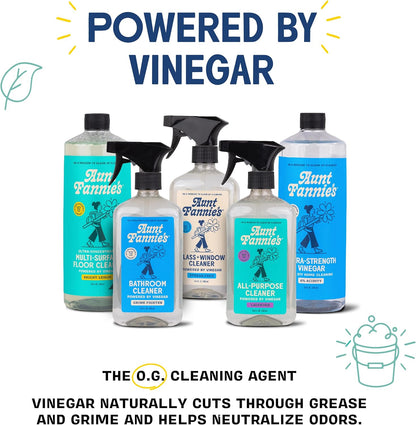 Aunt Fannie's Toilet Bowl Cleaner, Bleach-Free Cleaner Powered by Vinegar, Freshens and Removes Stains, Eucalyptus Scent, 24 fl oz, Pack of 1