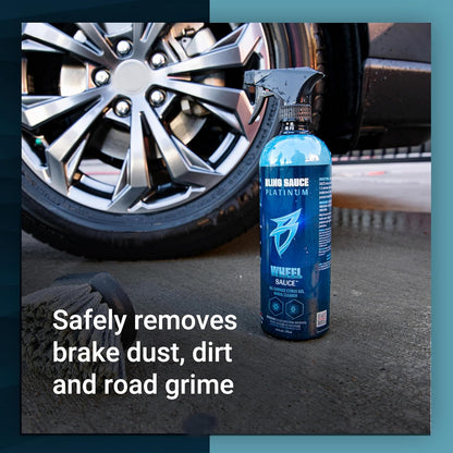 Bling Sauce Platinum Spots Sauce, Heavy-Duty Hard Water Spot Remover for Cars, Trucks, SUVs, 24oz.