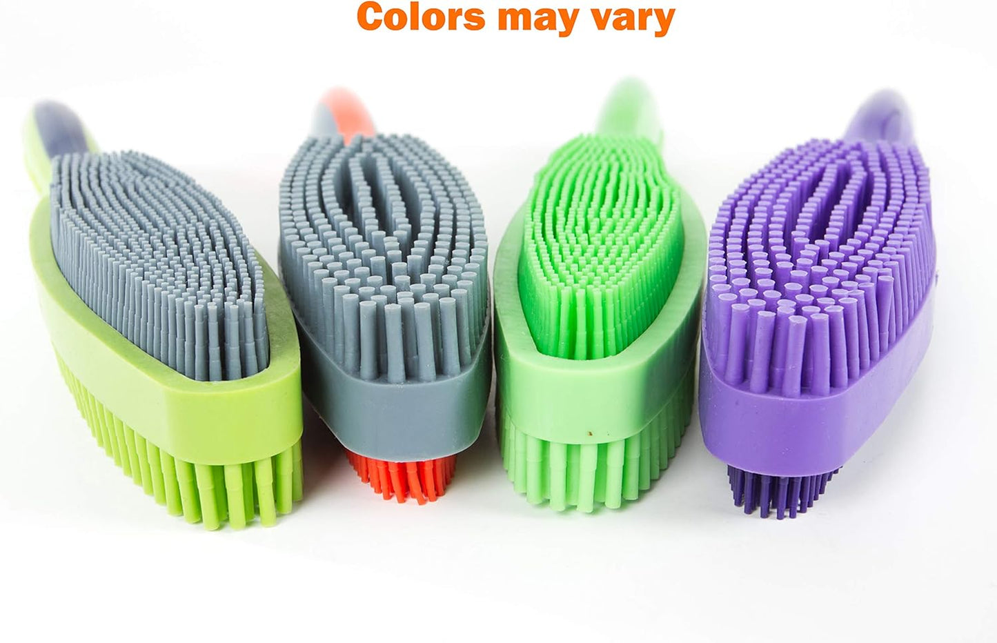 FURemover Plus Pet Hair Rubber Brush with Squeegee, Easily Remove Fur and Lint from Clothing, Carpets and Furniture, Gently Groom Dogs and Cats Wet or Dry, Black, 2 Pack