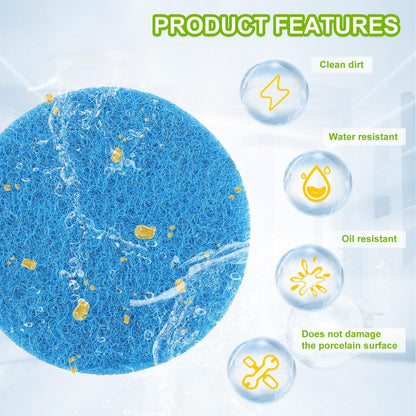 16pcs Kitchen Pads Power Scrubber Pads Set Electric Scrubber Replacement Scouring Pads fit for Dremel Versa Scouring Pads,Green