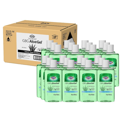 Clorox Healthcare GBG AloeGel Hand Sanitizer Wipes, Bleach-Free Sanitizing Wipes for Hands with 71% Ethyl Alcohol and Aloe - FDA Registered, Resealable Travel Pouch, 20 Count