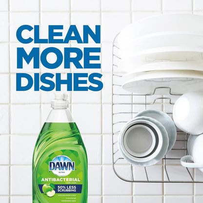 Dawn Ultra Antibacterial Dishwashing Liquid Dish Soap, Apple Blossom Scent - 7 fl oz