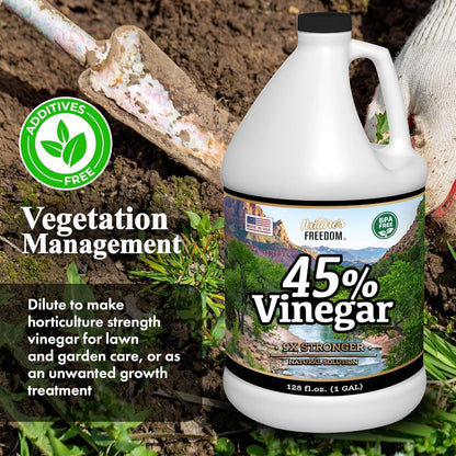 Nature's Freedom 45% Vinegar (2 Gallon)