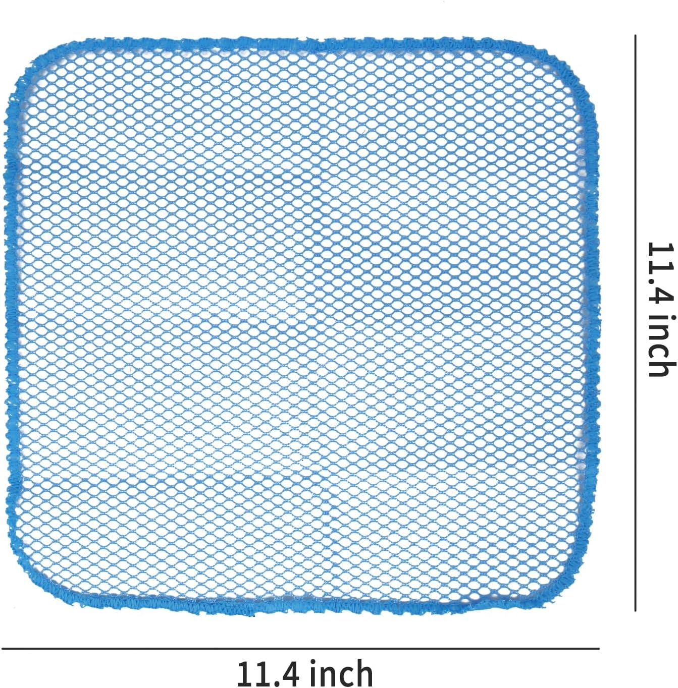 Heavy Duty Dish Scrubbers, Non-Scratch Scouring Pads - Odorless & Long Lasting Mesh Dish Cloth - Replace Sponges - Kitchen, Floor and Bathroom Usage (4 Pcs)